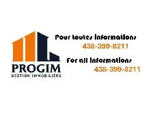 1 CH - 1 SDB - Châteauguay - $1,375 /mo