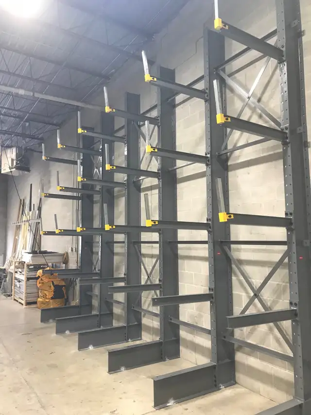 16’ tall cantilever racking in stock - quick ship ready. - Photo 6