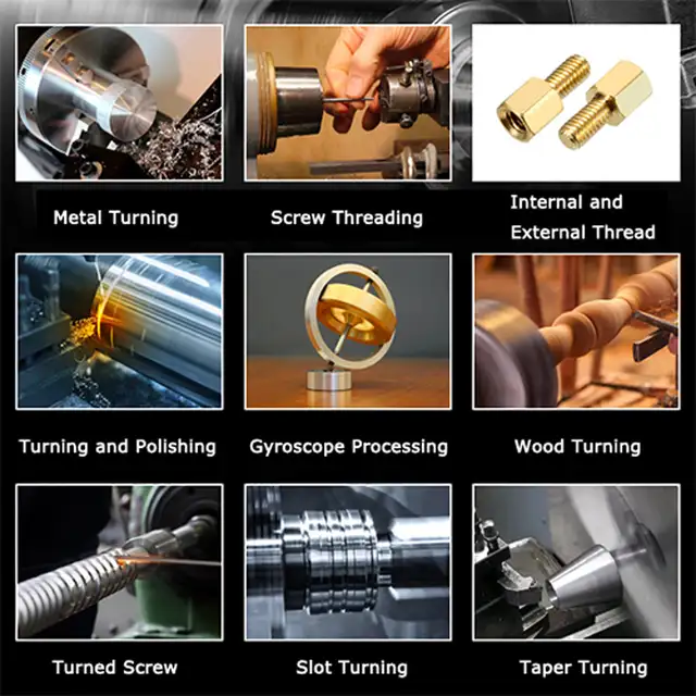 WM210V 839" Inch Precision Length Metal Bench Lathe 028358 - Photo 3