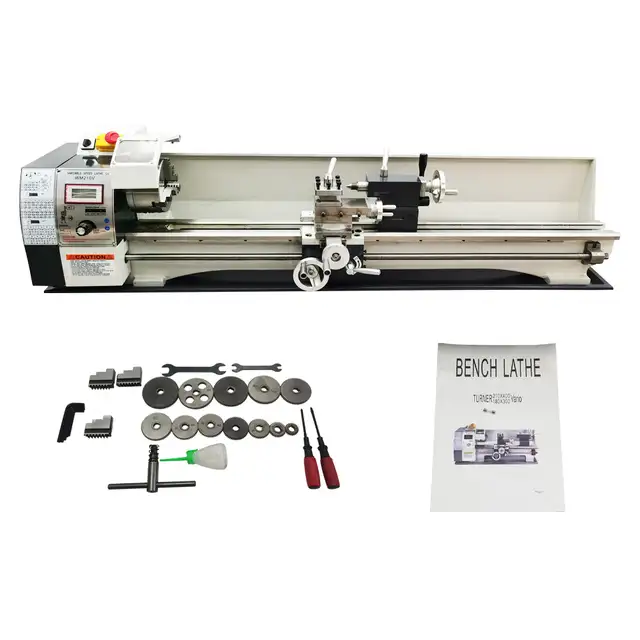 WM210V 839" Inch Precision Length Metal Bench Lathe 028358 - Photo 10