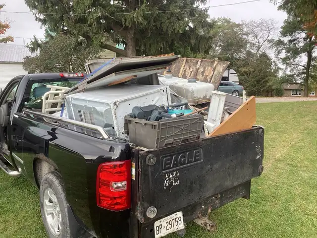 free  Scrap Pick Up in Goderich and surrounding areas.