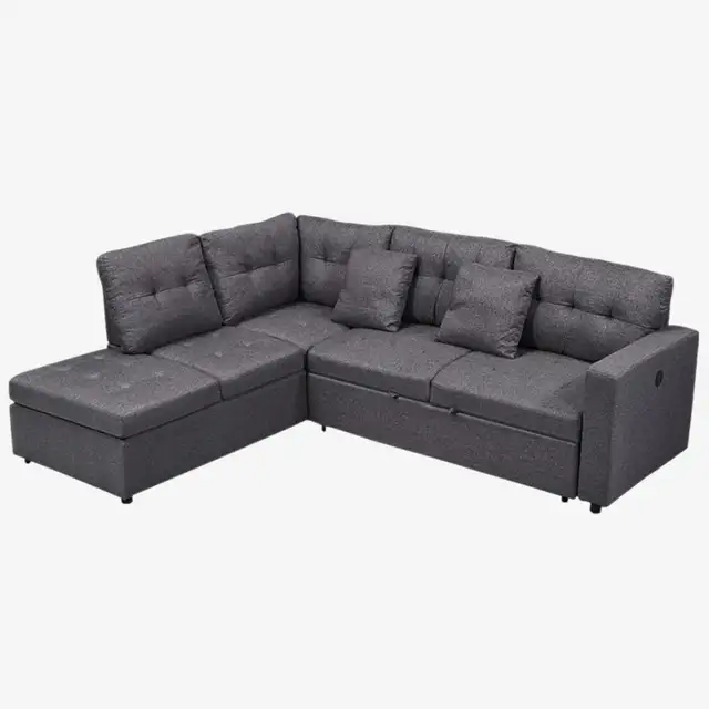 New Fabric Upholstery - Sectional Sleeper Sofa At Hot Sale Price