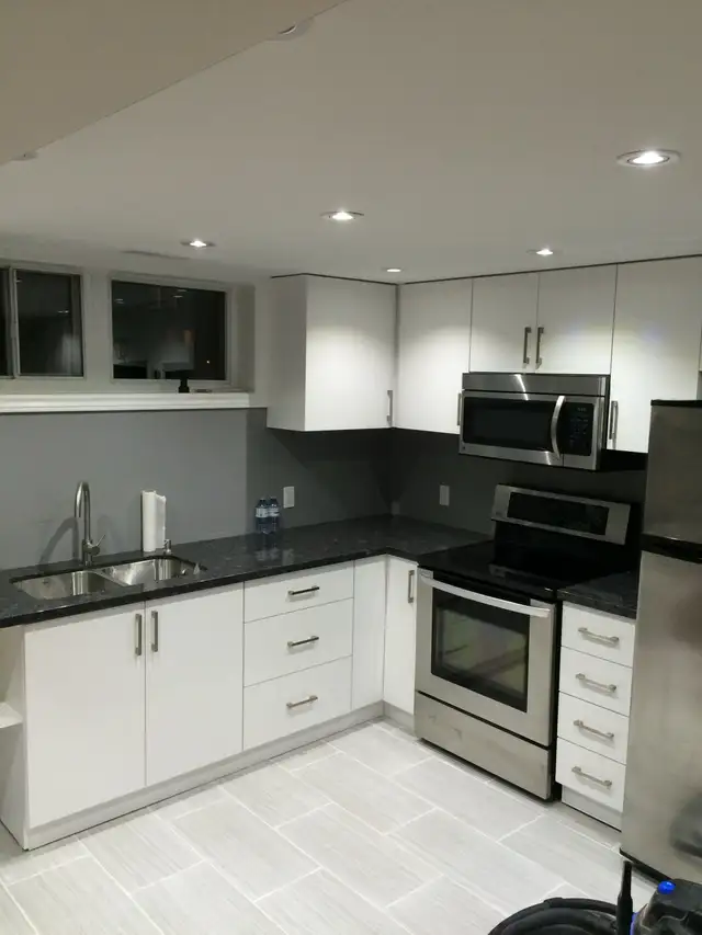 2-Bedroom Basement Apartment with Parking -utilities included