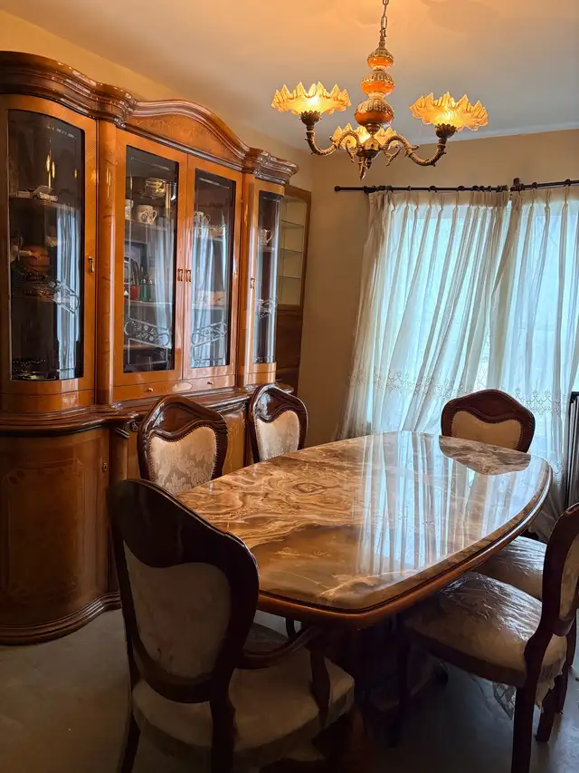 Salle à manger marbre