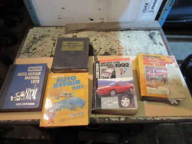 Automotive Repair Manuals