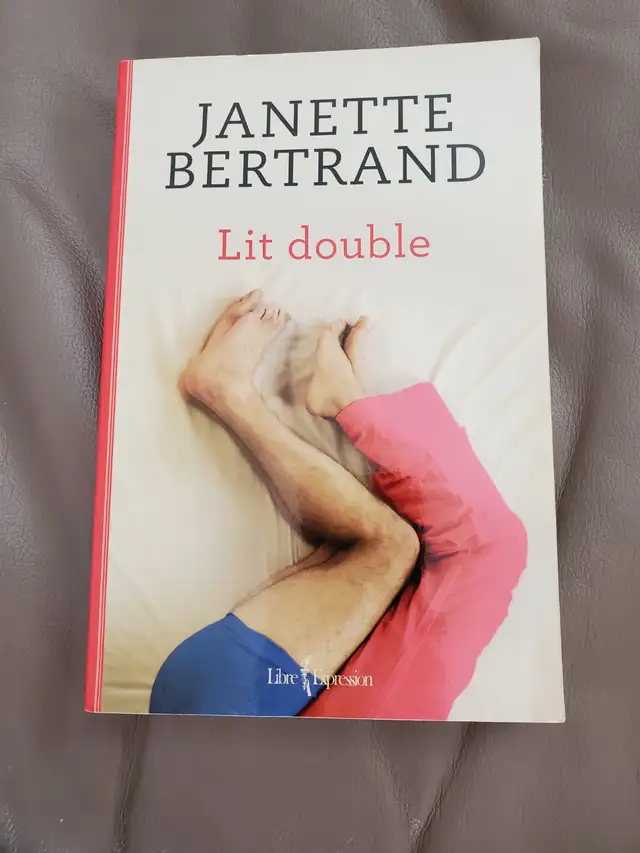 LIVRE NEUF DE JANETTE BERTRAND, LIT DOUBLE DE 312 PAGES: $5.00