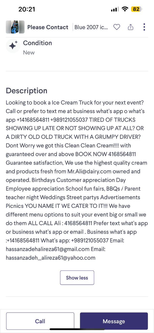 Book for ice cream truck 4168564811 - Photo 5