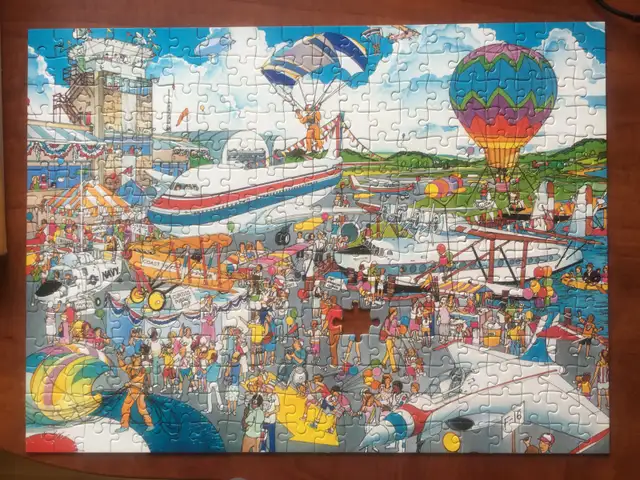 PIÈCES MANQUANTES - Casse-têtes /Puzzles (10 CT) –200@350 pièces - Photo 9