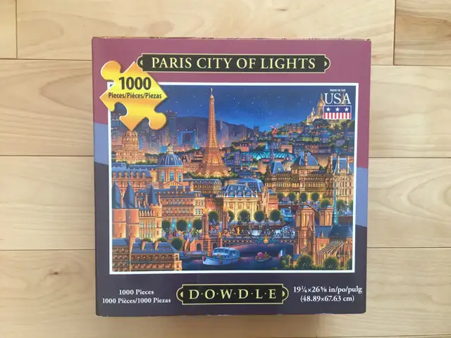 PIÈCES MANQUANTES - Casse-têtes /Puzzles (10 CT) – 530@1000 pièc - Photo 6