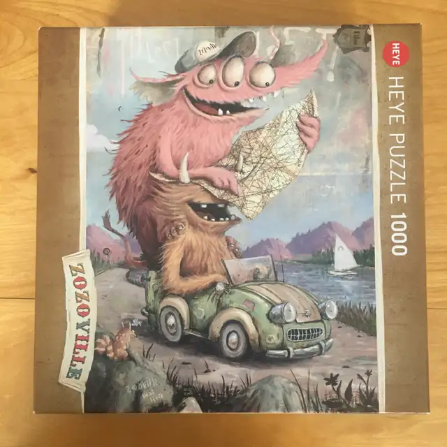 50% prix inscrit - PIÈCES MANQUANTES - Casse-têtes – 1000 pièces - Photo 2