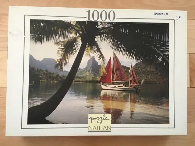 50% prix inscrit - PIÈCES MANQUANTES - Casse-têtes – 1000 pcs (5 - Photo 2