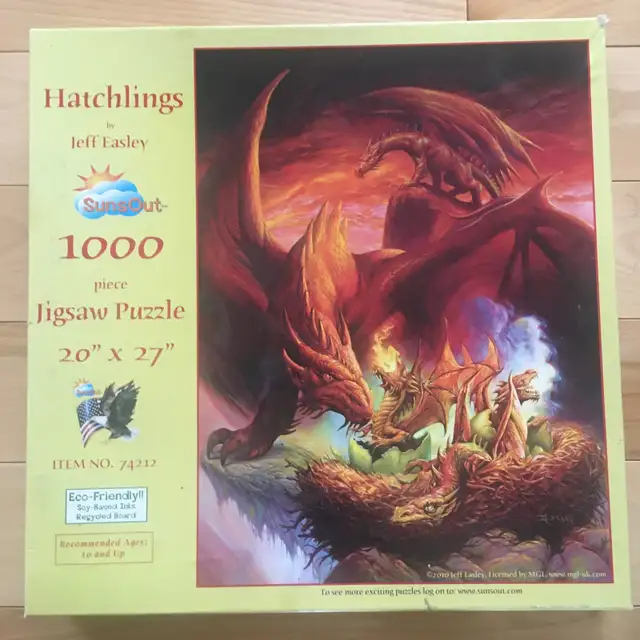 50% prix inscrit - PIÈCES MANQUANTES -Casse-têtes– 1000 pcs (VII