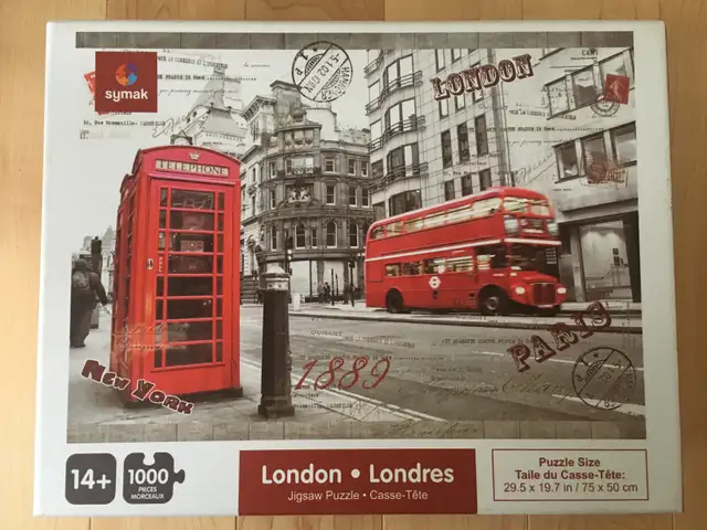 50% prix inscrit - PIÈCES MANQUANTES -Casse-têtes– 1000 pcs (VII - Photo 2