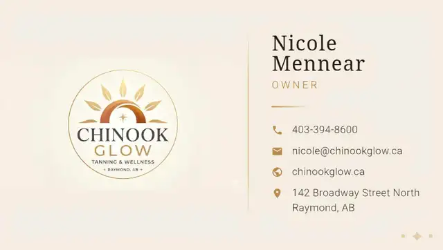 Chinook Glow Tanning & Wellness, Opening Soon in Raymond AB! - Photo 9