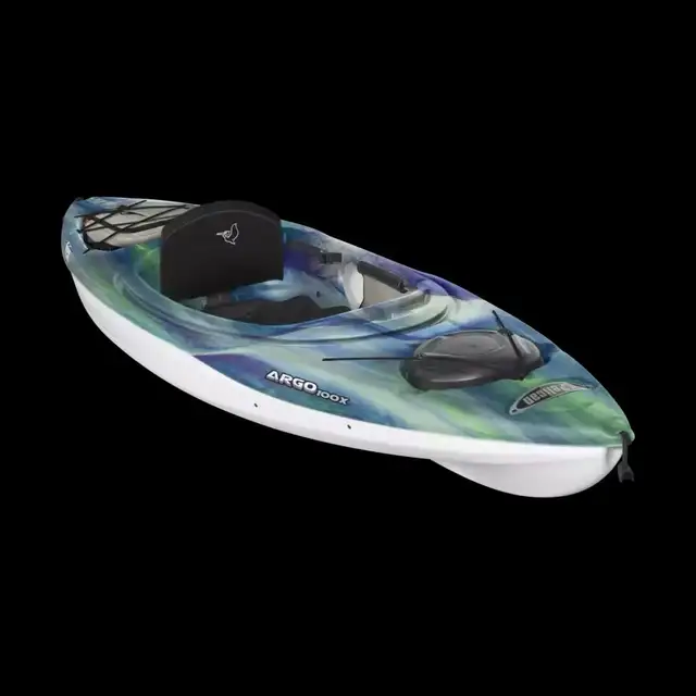 Pelican premium Argo 100x exo kayak with paddle - pink or blue - Photo 3