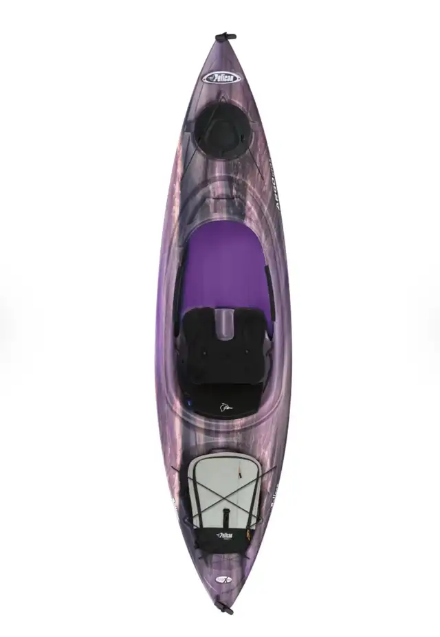 Pelican premium Argo 100x exo kayak with paddle - pink or blue - Photo 6