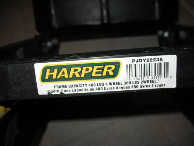 300 Pound Capacity Dolly Cart, LIKE NEW - Photo 5