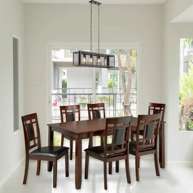 Brand New Solid Wooden Dining Table And Chairs Now On Sale