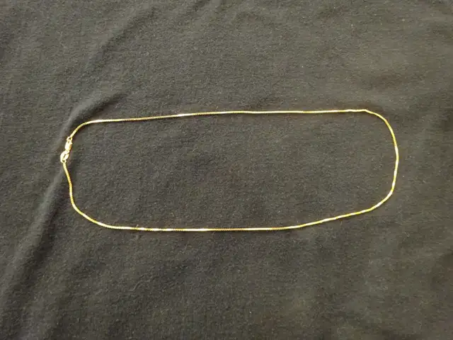 Brand New Woman's 10K Gold Necklace 20' - Photo 4