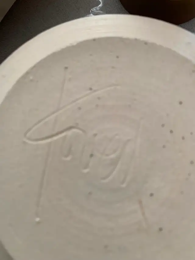 LOVED BROWN & RUST GLAZED POTTERY CANDLE HOLDER HURRICANE GLASS - Photo 3