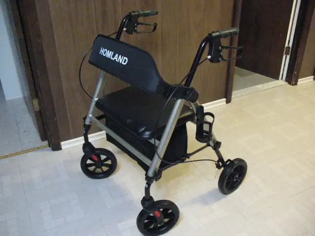 Homland Adjustable Rollator/Walker, BRAND NEW