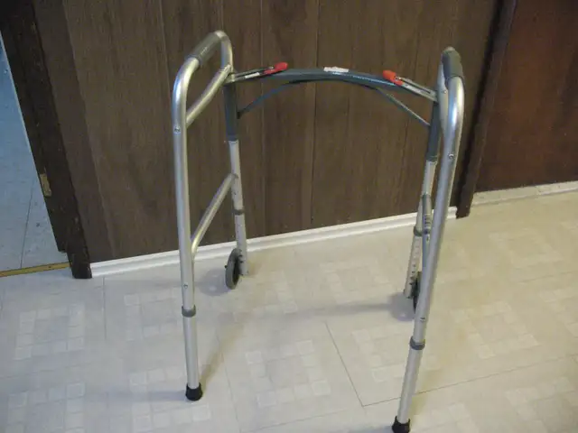 Folding Aluminum Walkers, with Wheels or No Wheels - Photo 8