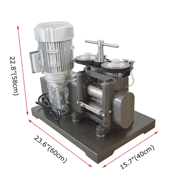 1.5P Electric Rolling Mill Gold Making Tablet Machine 056036 - Photo 4