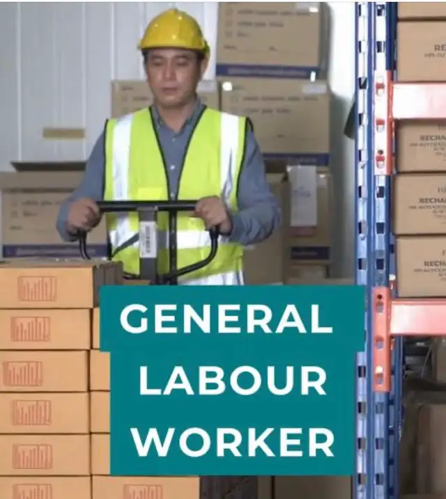Immediate hiring- Males General labour