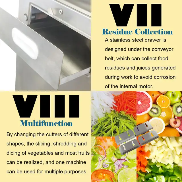Multi-function Fruit & Vegetable Cutter 110V 1500W 056393 - Photo 6
