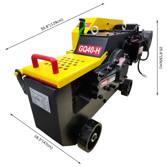 220V Steel Bar Cutter(WITH CLUTCH) 3KW 3PH Max 1.42' 056660 - Photo 4