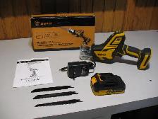 One Hand Cordless Reciprocation Saw, BRAND NEW