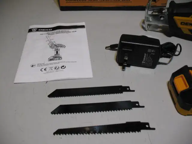 One Hand Cordless Reciprocation Saw, BRAND NEW - Photo 4