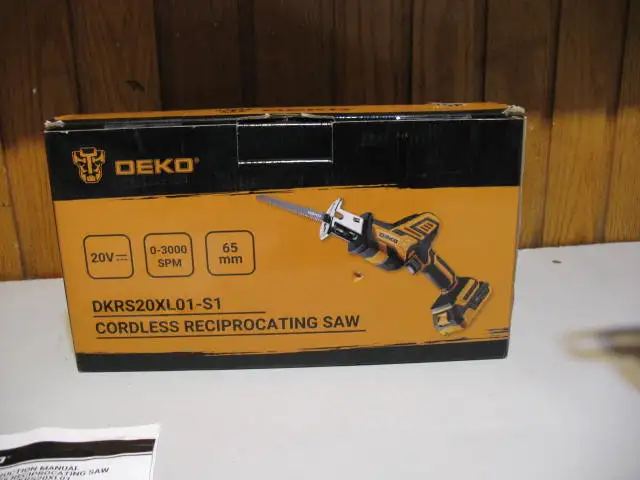 One Hand Cordless Reciprocation Saw, BRAND NEW - Photo 6