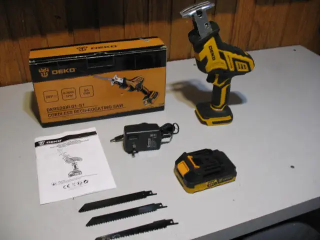 One Hand Cordless Reciprocation Saw, BRAND NEW - Photo 8