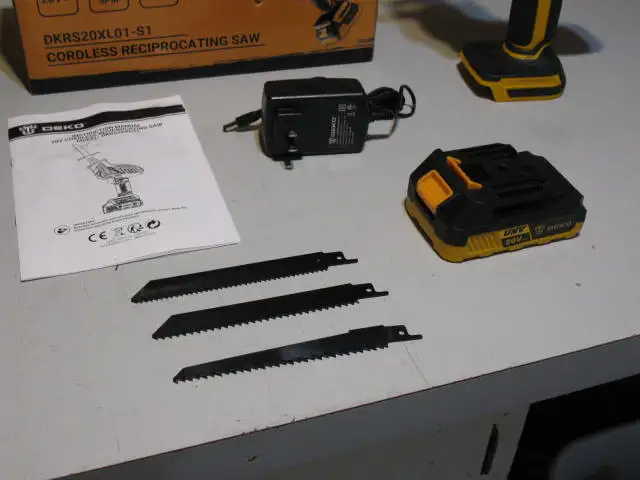 One Hand Cordless Reciprocation Saw, BRAND NEW - Photo 9