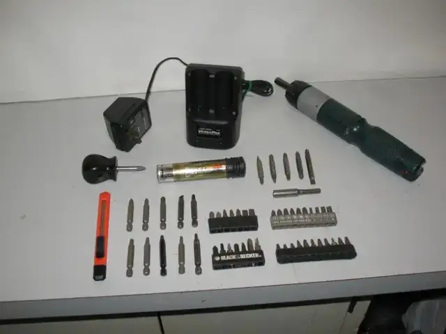 Black and Decker 60 Piece Cordless Screwdriver Set