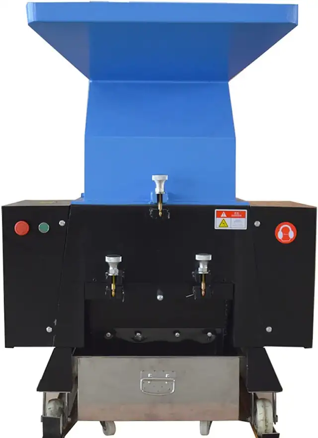 400 Blue Plastic Shredder Plastic Bottle Crusher 220V 290053 - Photo 2