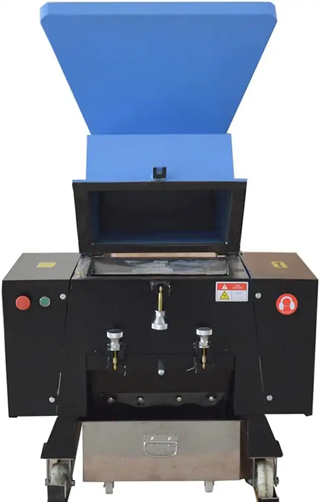 400 Blue Plastic Shredder Plastic Bottle Crusher 220V 290053 - Photo 5