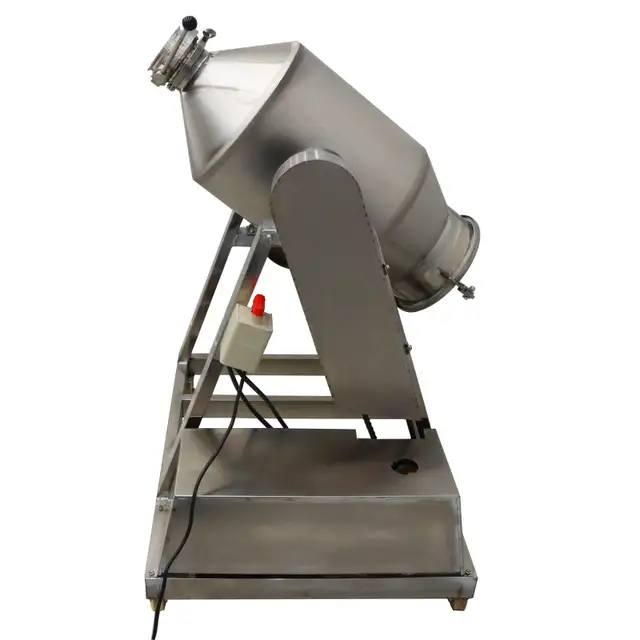 60L 304 Stainless Steel Drum Mixer Feed Granual Mixer 025701 - Photo 2