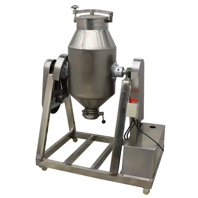 60L 304 Stainless Steel Drum Mixer Feed Granual Mixer 025701 - Photo 6