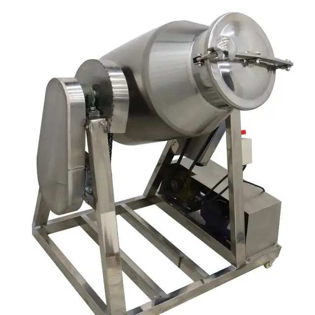 60L 304 Stainless Steel Drum Mixer Feed Granual Mixer 025701 - Photo 8