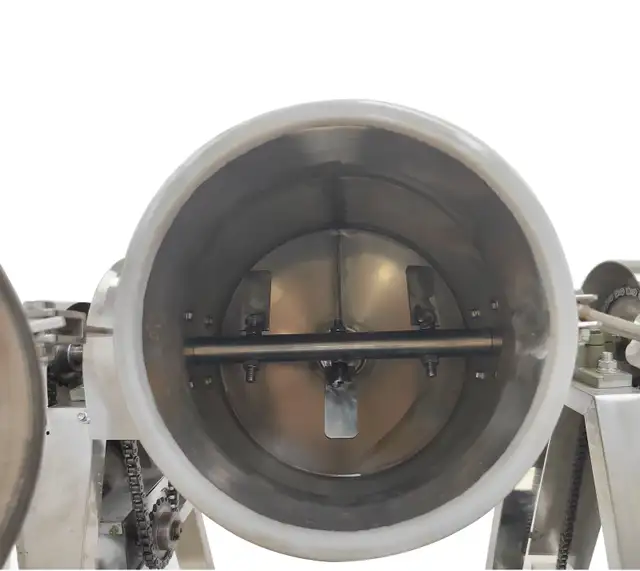 60L 304 Stainless Steel Drum Mixer Feed Granual Mixer 025701 - Photo 9