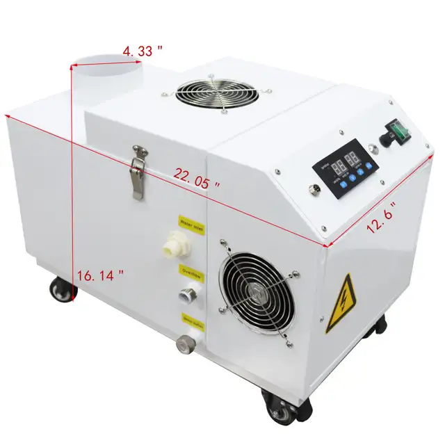 4.5kg/h Ultrasonic Industrial Humidifier 1 Fog Outlet 191059 - Photo 9