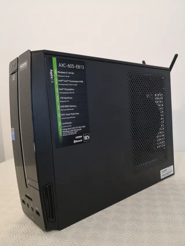 3 Acer Aspire Desktops i3-4150, 6GB RAM, 500GB HDD, DVDRW - $250 - Photo 3