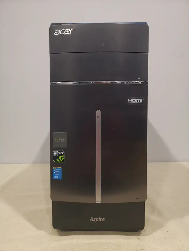 Acer Desktop PC i7-4790,8GB RAM,500GB HDD, DVD-RW - $380
