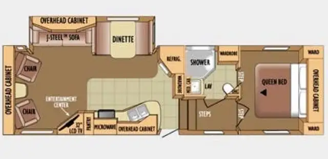 2011 JAYCO EAGLE SUPER LITE 305RLS Fifth Wheel - Photo 26