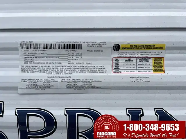 2022 KEYSTONE SPRINGDALE 260BH Travel Trailer - Photo 25