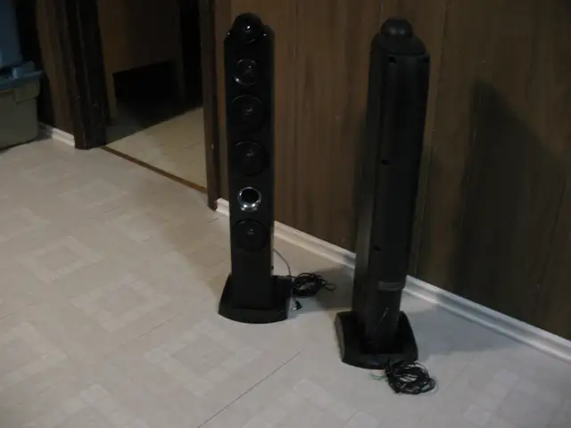 2 Classic Singing Machine Tower Floor Speakers - Photo 4