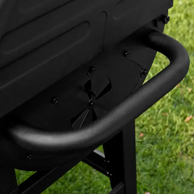 CHAR-GRILLER DUAL FUEL PRO: GAS & CHARCOAL BBQ SMOKER COMBO - Photo 8