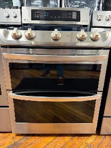 LG stainless steel double oven